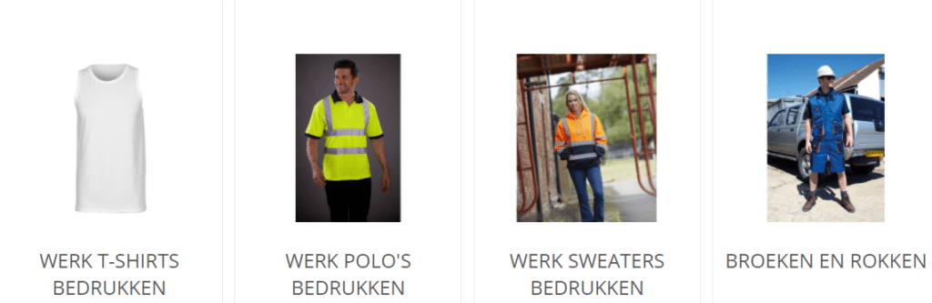 bedrijfskleding bouw