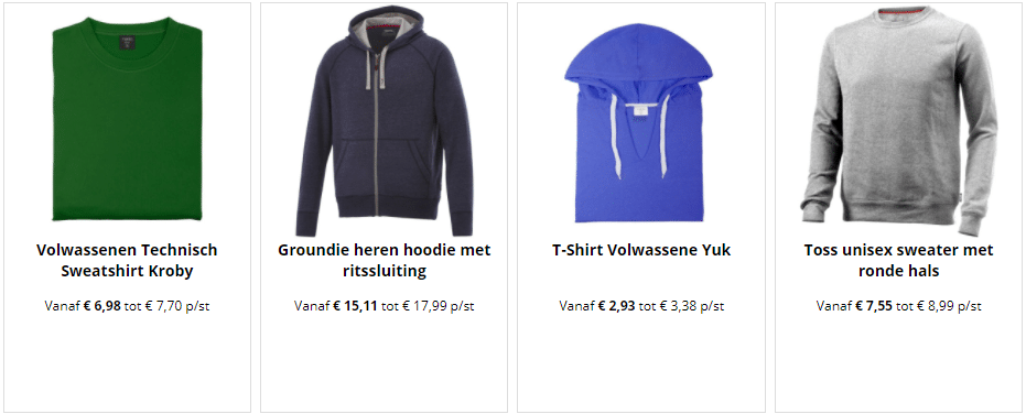 werktruien mannen bedrukken met logo