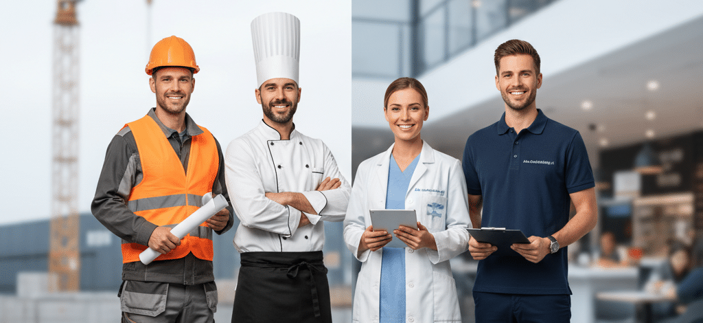 Bedrijfskleding met logo